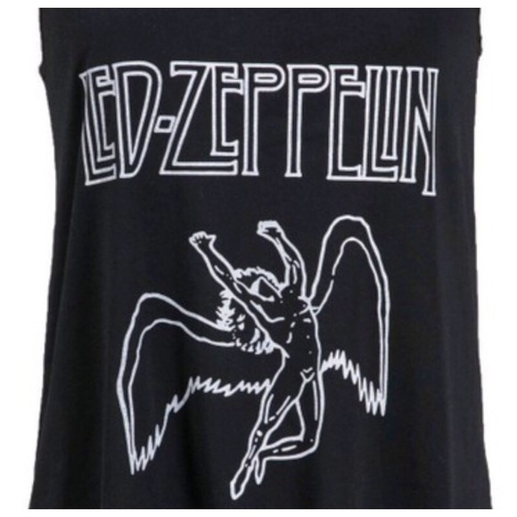 LAST ONE! ❤️ LED ZEPPELIN TANK🎸 - Picture 3 of 5